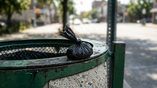 Las bolsas de basura no contienen el olor